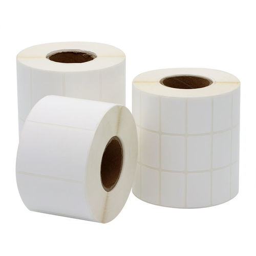 合成紙不干膠標(biāo)簽pp防水貼紙 pet不干膠條碼撕不破空白卷裝標(biāo)簽紙